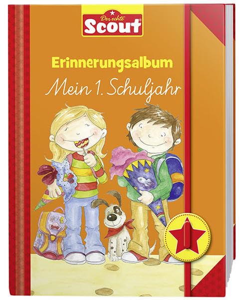 Scout Erinnerungsalbum (orange): Mein 1. Schuljahr Children's books
