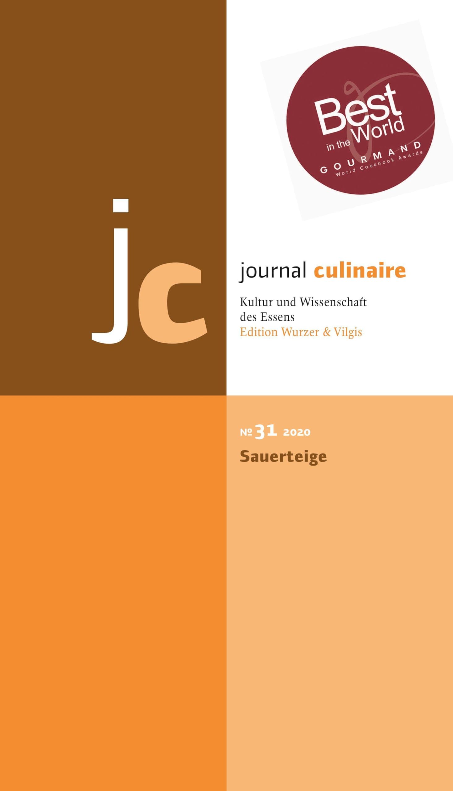 journal culinaire No. 31: Sauerteige Social Sciences