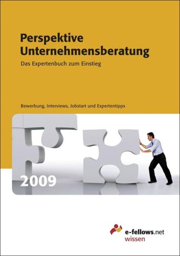 Perspektive Unternehmensberatung 2009: Das Expertenbuch zum Einstieg Business, Finance & Career