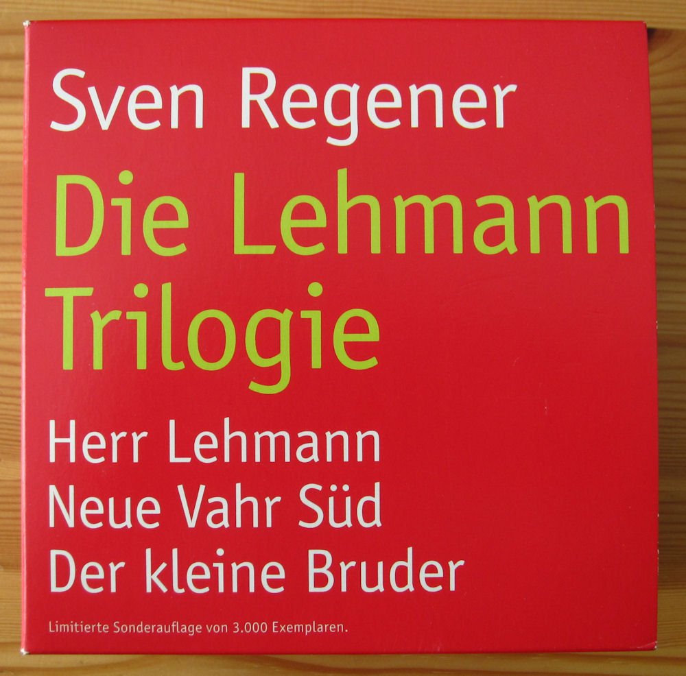 Die Lehmann Trilogie: Herr Lehmann Neue Vahr Süd Der kleine Bruder Contemporary literature