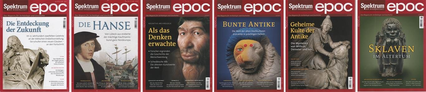 Als das Denken erwachte: Kognitive Archäologie (epoc: Das Magazin für Geschichte und Archäologie) Natural Sciences
