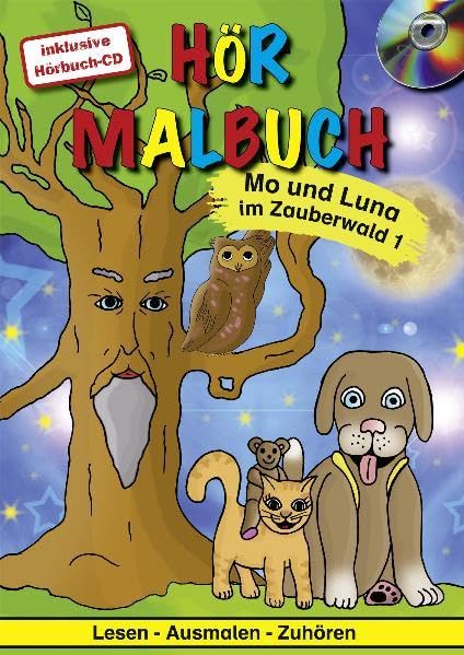 Mo und Luna im Zauberwald 1: Hörmalbuch book