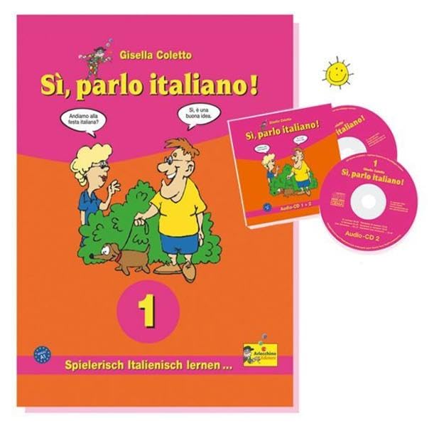 Sì, parlo italiano! 1: Sprachpaket. Buch + 2 Audio-CDs Learning & Reference