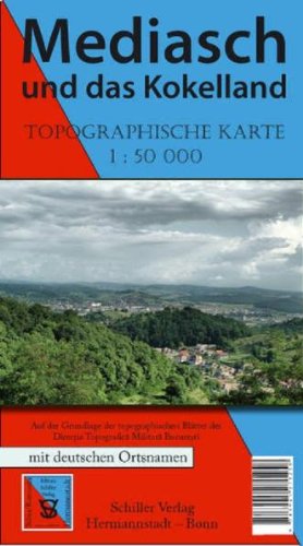 Mediasch und das Kokelland: Topographische Karte M 1:50.000: Topographische Karte. Mit deutschen Ortsnamen Leisure, Home & Garden