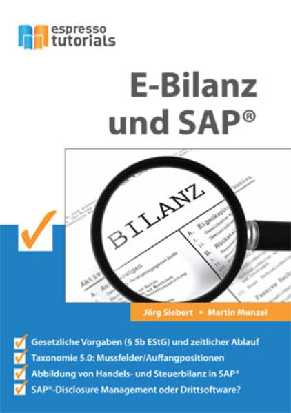 E-Bilanz und SAP® Law Books
