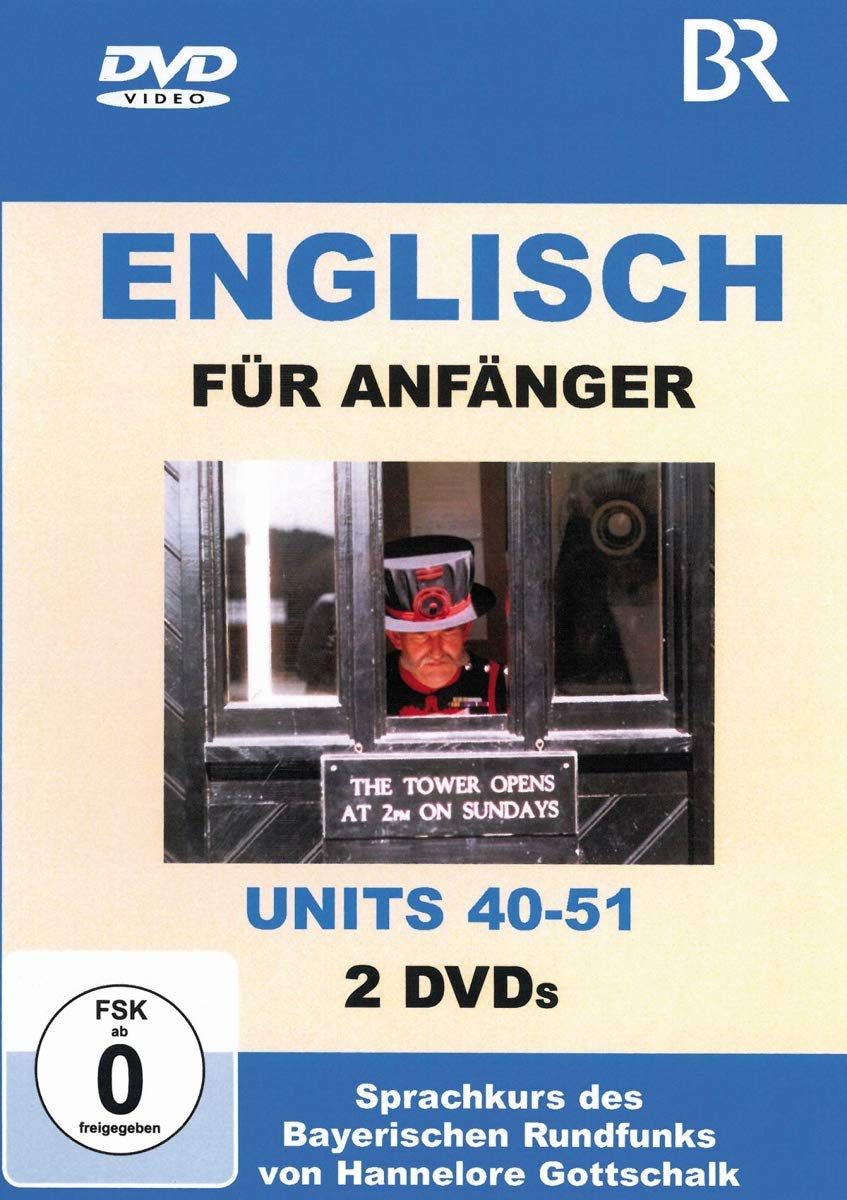 Englisch für Anfänger, DVD-Videos, Tl.4 : Units 40-51, 2 DVDs Films