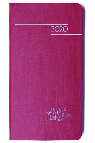 365 mal Gottes Wort 2020: Kalender 2020 in Feinleinenstruktur, rot Calendars