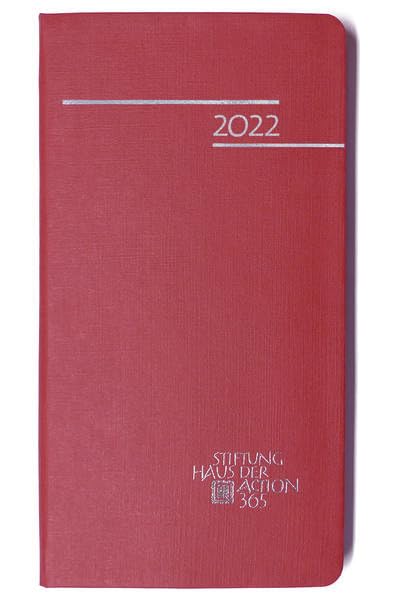365 mal Gottes Wort 2022: Kalender 2022 in Feinleinenstruktur, rot Calendars