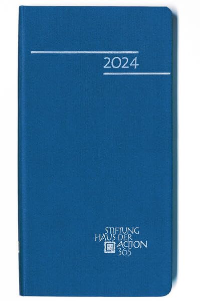 365 mal Gottes Wort 2024: Großformat mit größerem Schriftbild, blau Calendars