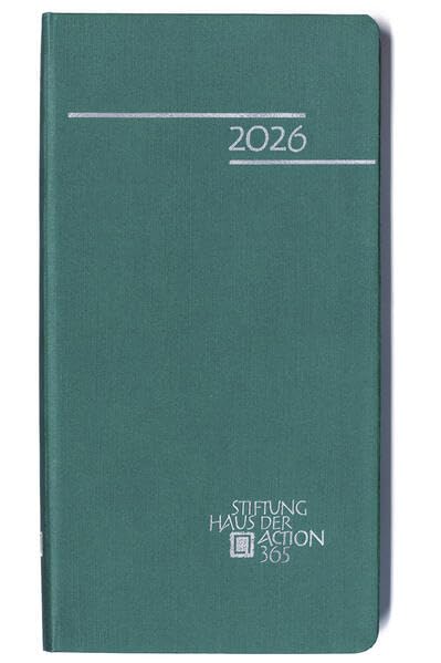 365 mal Gottes Wort 2026: Kalender 2026 in Feinleinenstruktur, grün Calendars