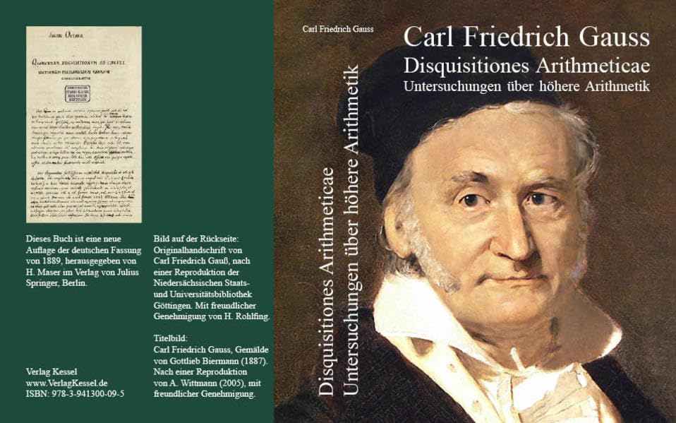 Disquisitiones Arithmeticae: Untersuchungen über höhere Arithmetik book