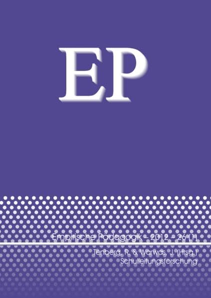 Schulleitungsforschung (Empirische Pädagogik) book