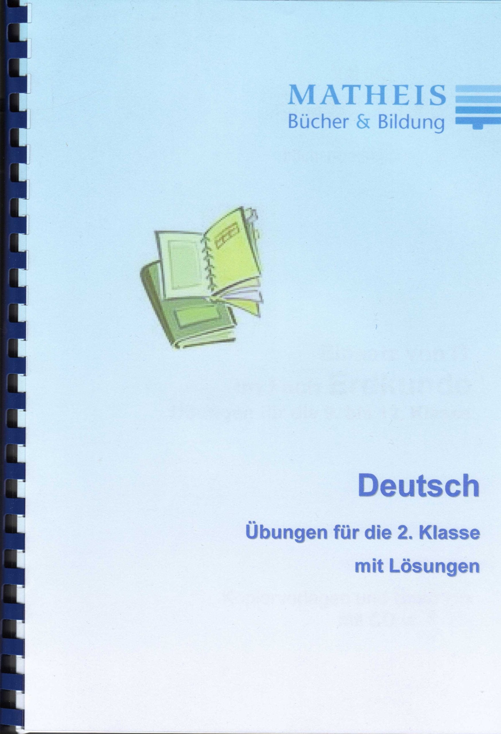 Grundschule Übungsbuch Deutsch Klasse 2: Mit Lösungen Study Guides