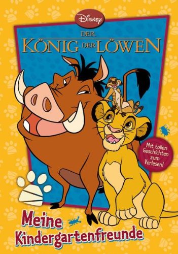 Der König der Löwen Kindergarten-Freundebuch: Mit tollen Geschichten zum Vorlesen! Children's books