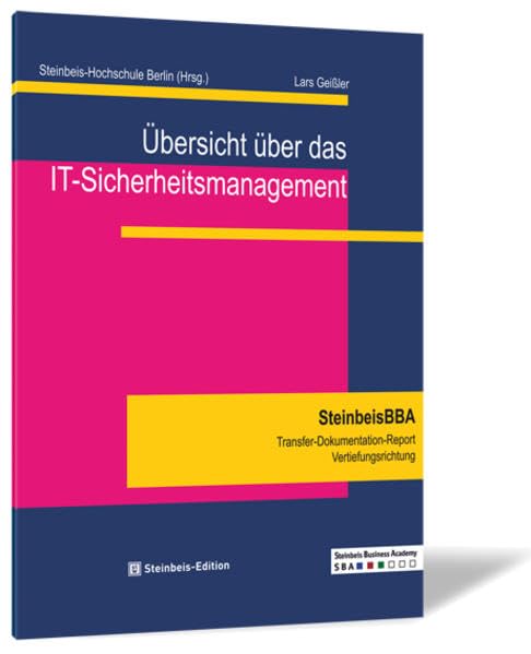 Übersicht über das IT-Sicherheitsmanagement book