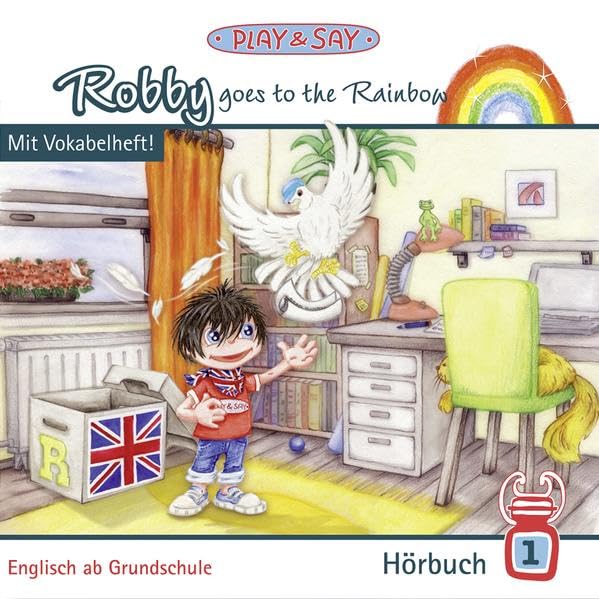 Play & Say Hörbuch Nr. 1: Robby goes to the Rainbow Foreign Languages ​​& Dictionaries