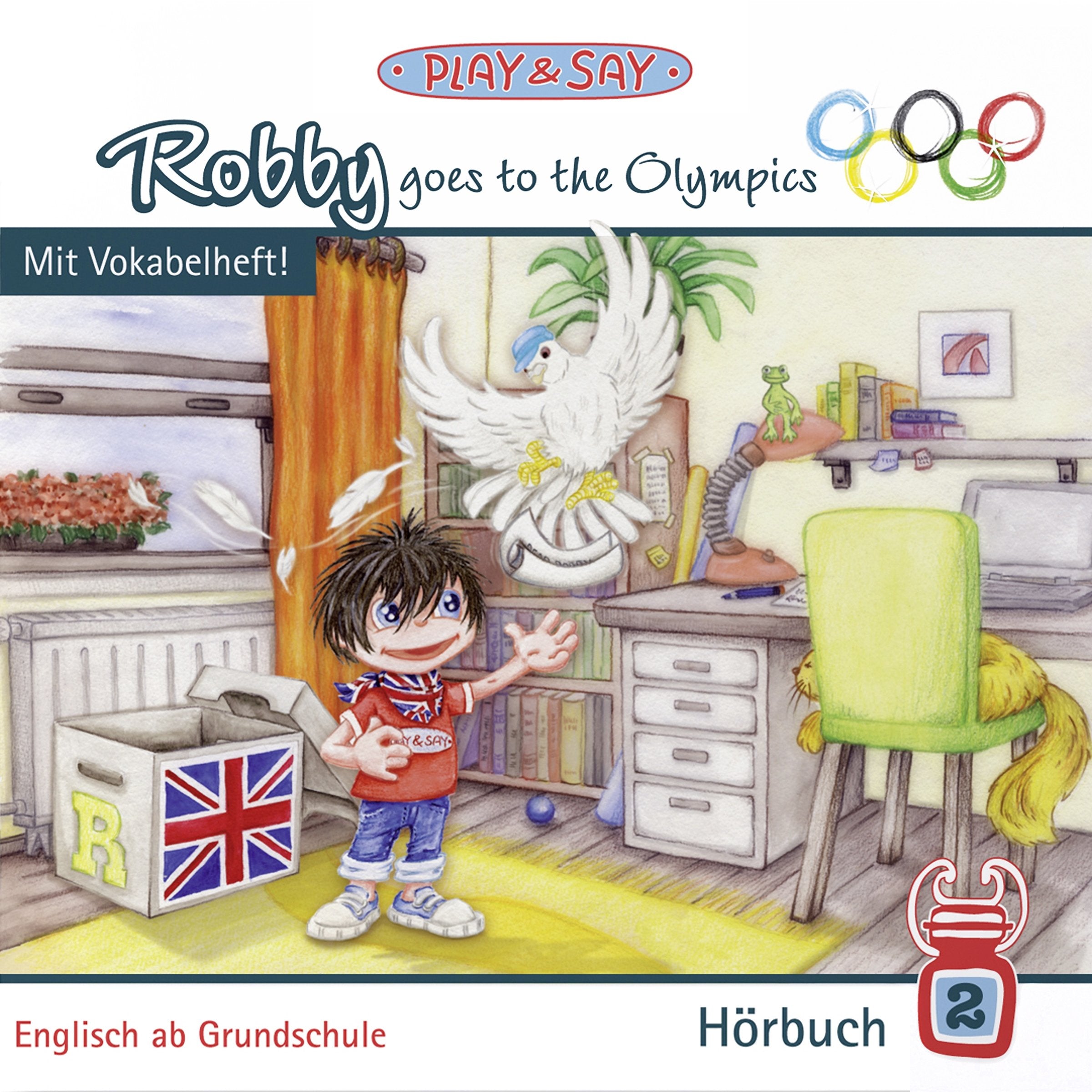 Play & Say Hörbuch Nr. 2: Robby goes to the Olympics Foreign Languages ​​& Dictionaries