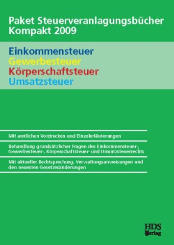 Steuererklärungen Kompakt 2009/Paket Steuerveranlagungsbücher Kompakt 2009 Law
