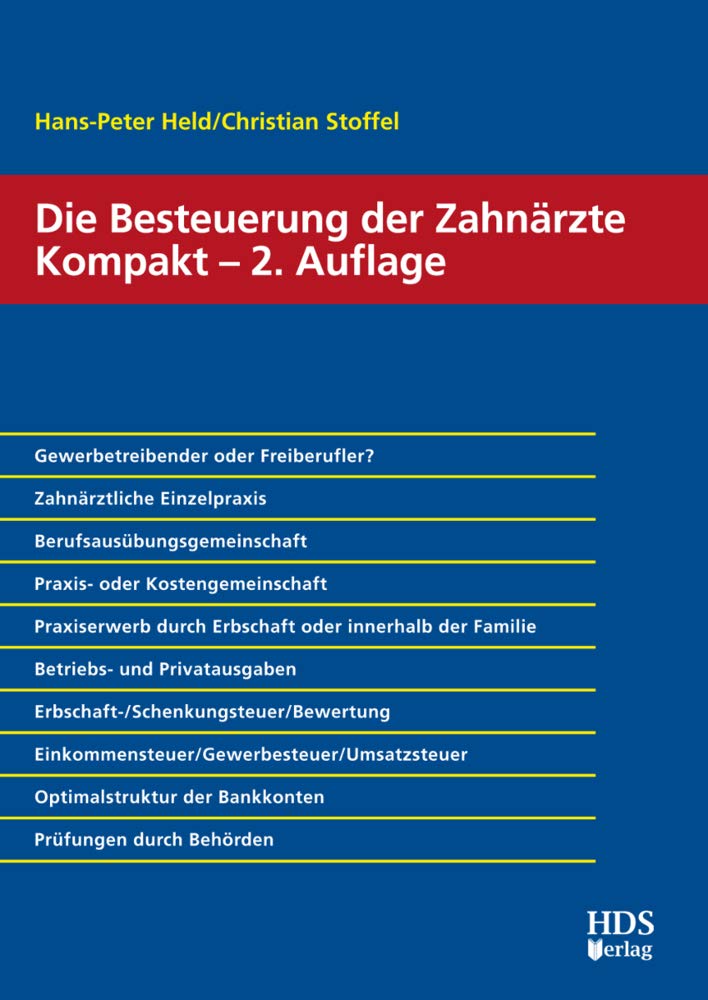 Die Besteuerung der Zahnärzte Kompakt Law
