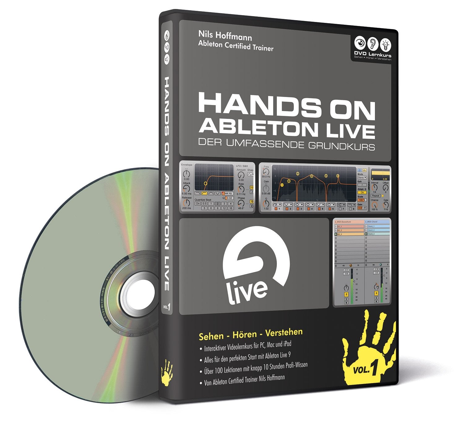 Hands on Ableton Live Vol. 1 - Der umfassende Grundkurs (inkl. Version für Apple iPad) software