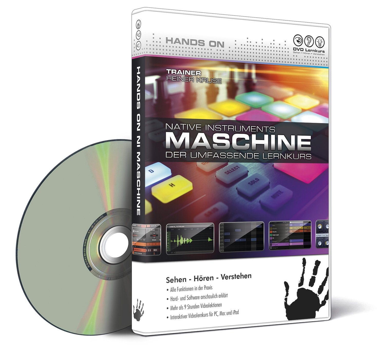 Hands On Maschine - Der umfassende Videolernkurs (PC+MAC) Web & Graphic Design