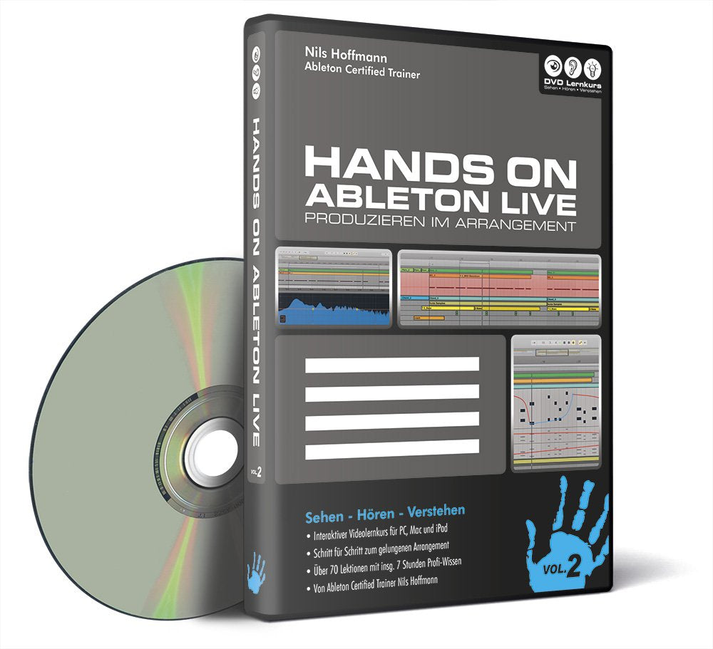 Hands on Ableton Live Vol. 2 - Produzieren im Arrangement (PC+Mac+iPad) software