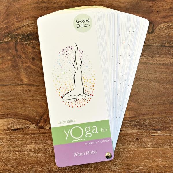 Yoga Fan - Kundalini Yoga Sets as taught by Yogi Bhajan (Yogi Press) Leisure, Home & Garden