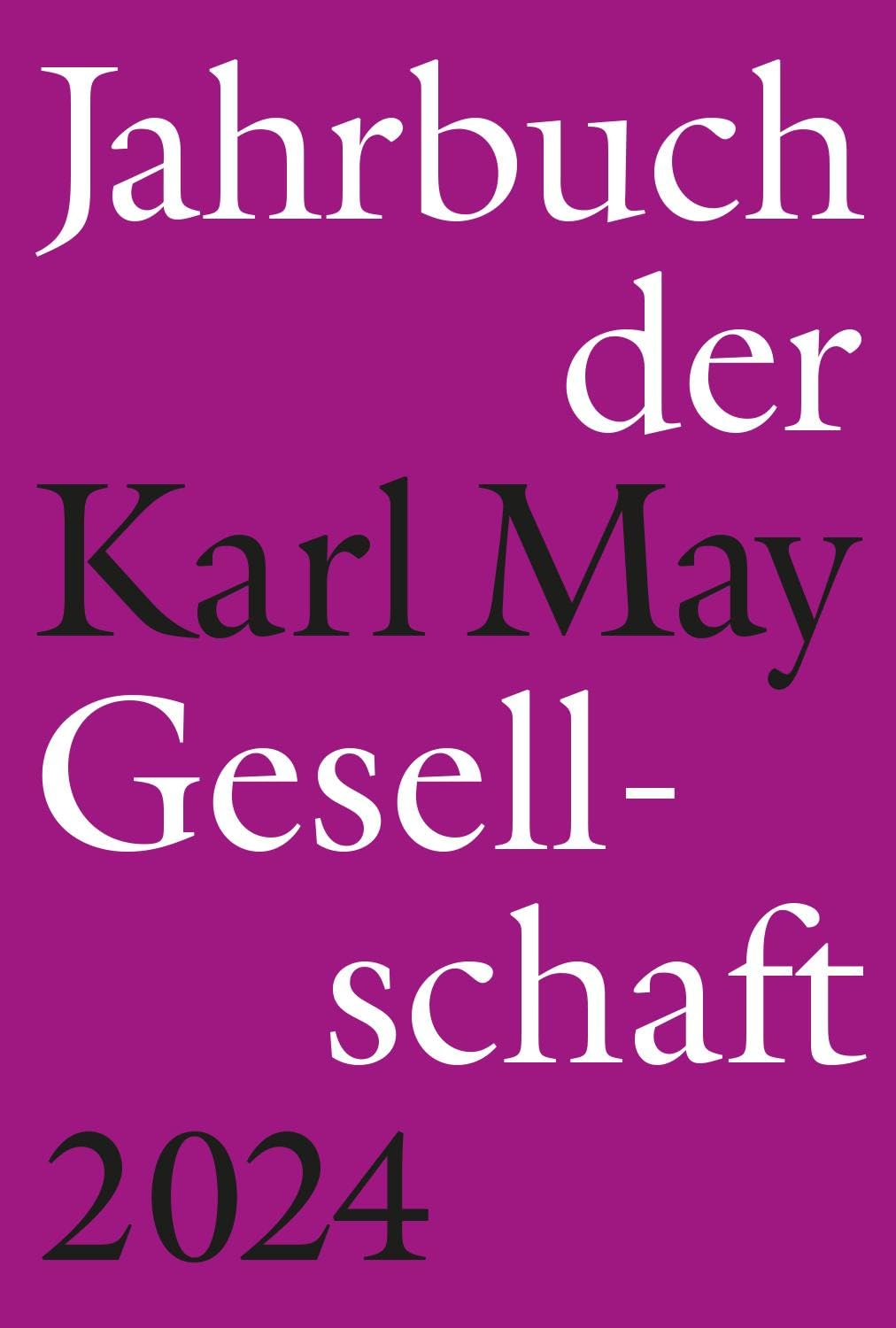 Jahrbuch der Karl-May-Gesellschaft 2024 Contemporary literature