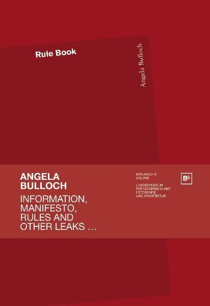 Information, Manifesto, Rules and other leaks ... book