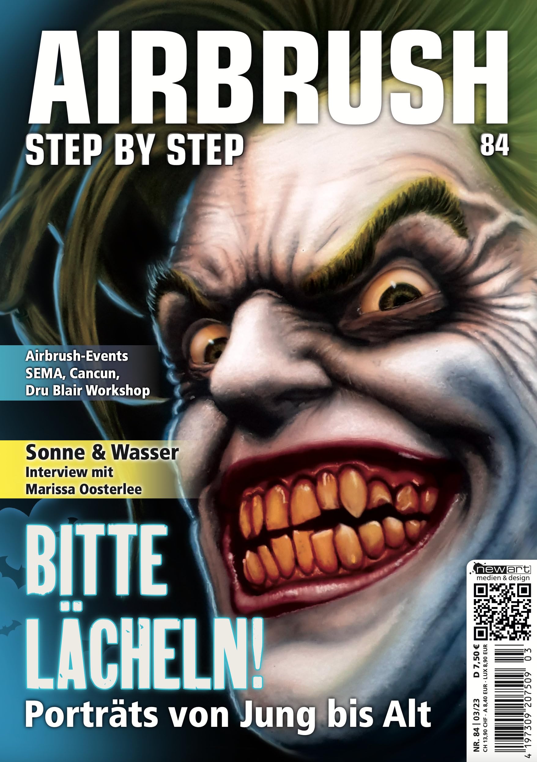 Airbrush Step by Step 84: Bitte lächeln! (Airbrush Step by Step Magazin) Manga