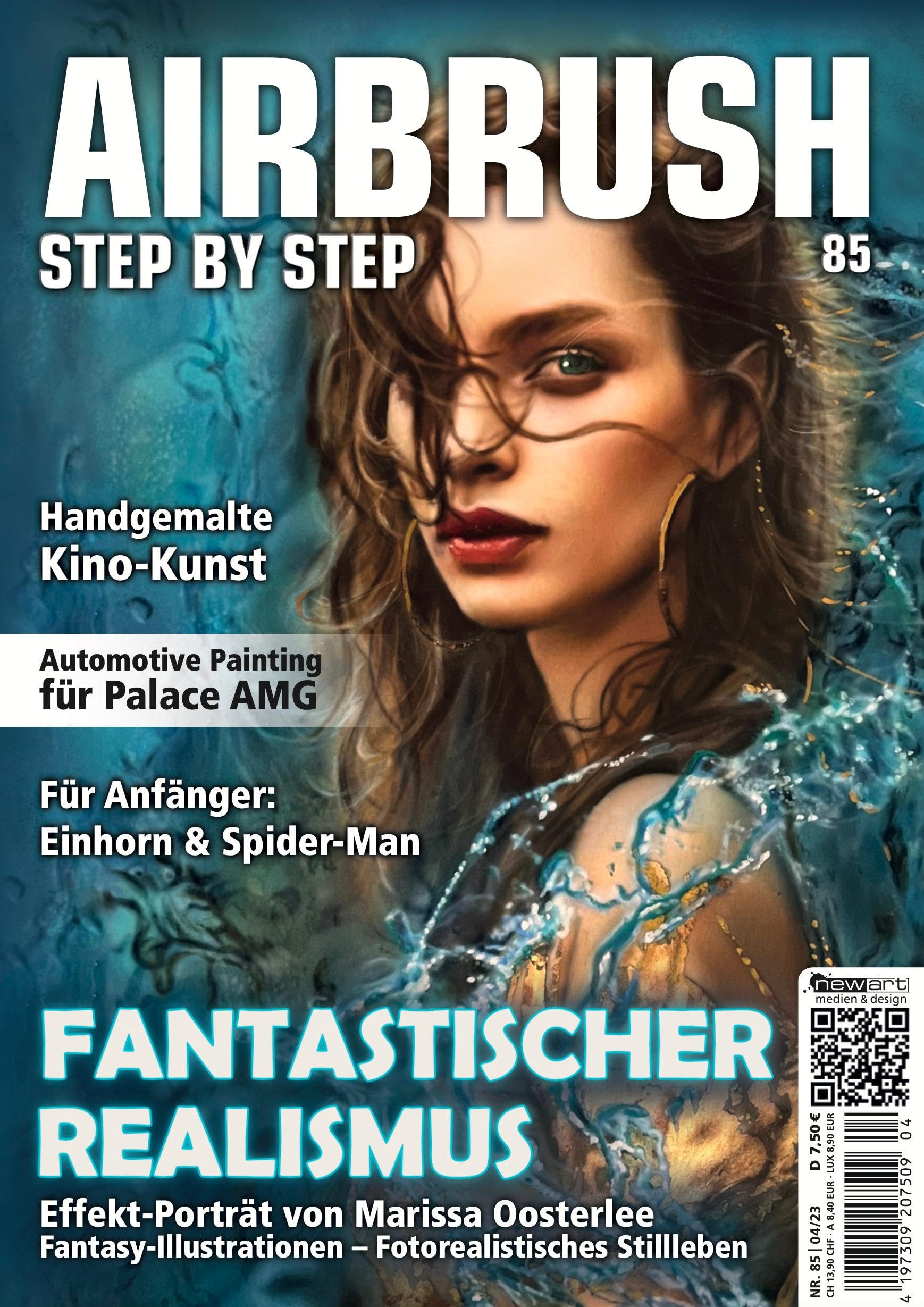 Airbrush Step by Step 85: Fantastischer Realismus (Airbrush Step by Step Magazin) Manga