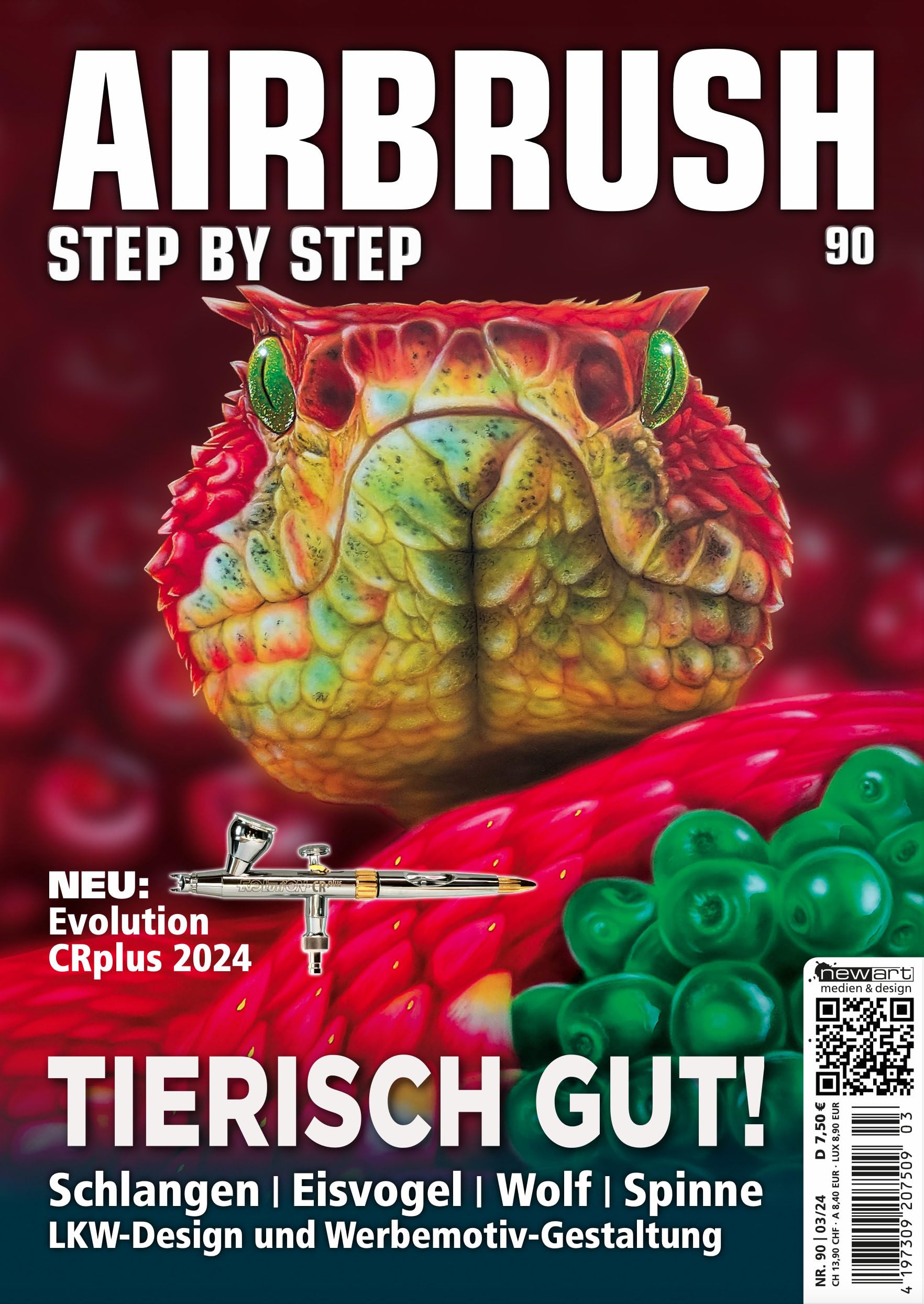 Airbrush Step by Step 90: Tierisch gut (Airbrush Step by Step Magazin) Film, Art & Culture