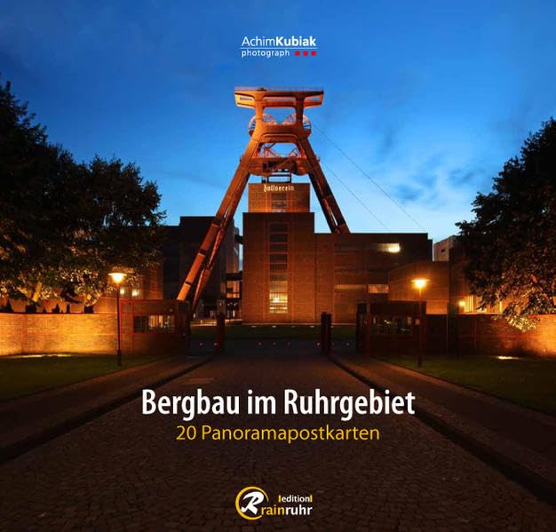 Bergbau im Ruhrgebiet: Panoramapostkartenbuch Posters