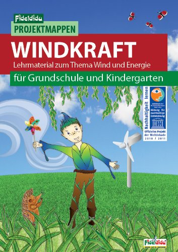 Windkraft (Windenergie) Unterrichtsmaterial für Grundschule und Arbeitsmaterial für Kindergarten zum Thema Wind und Energie book