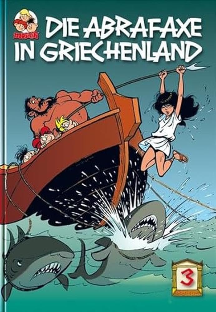 Die Abrafaxe in Griechenland 3 Manga