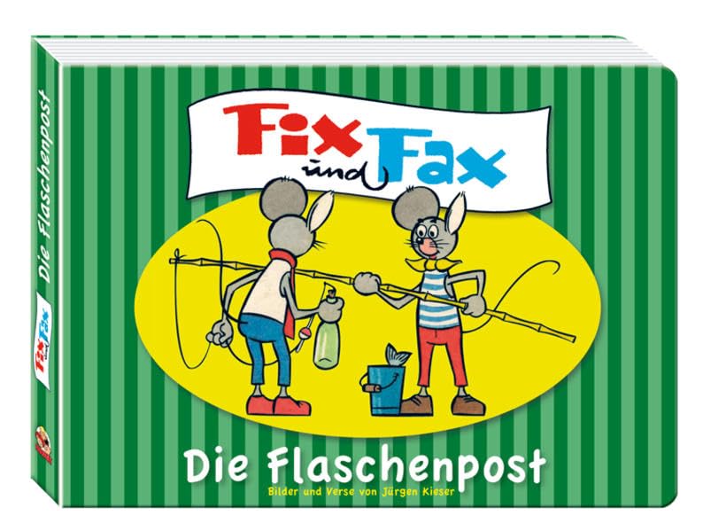 Fix und Fax - Die Flaschenpost: Pappbilderbuch Manga