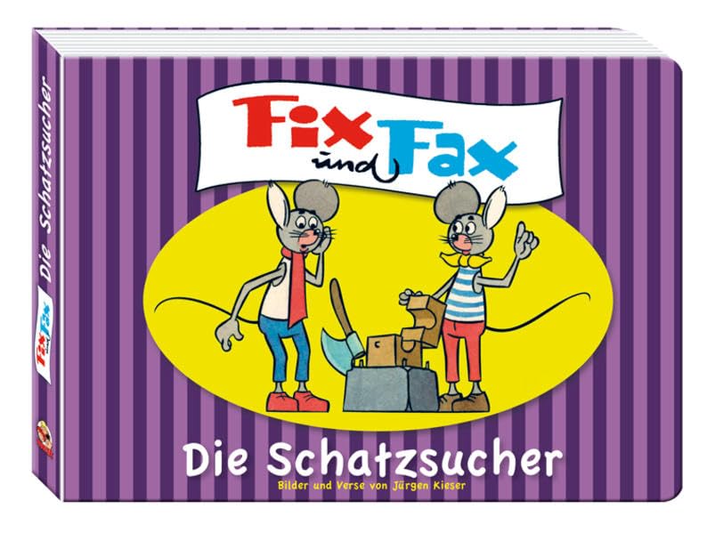 Fix und Fax - Die Schatzsucher: Pappbilderbuch Manga