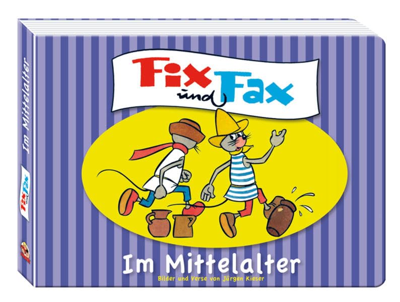 Fix und Fax - Im Mittelalter: Pappbilderbuch Manga