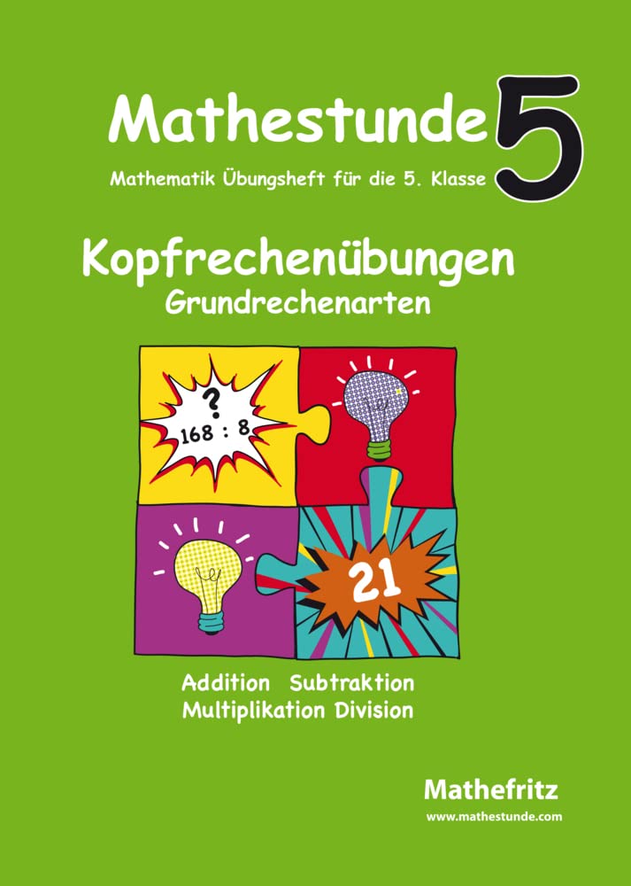 Mathestunde 5 - Kopfrechenübungen Grundrechenarten Study Guides