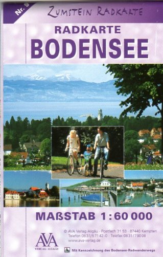 Zumstein Radkarte Bodensee: 1:60000: Mit Kennzeichnung des Bodensee-Radwanderwegs. Laminiert, wasser- und reißfest Leisure, Home & Garden