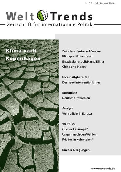Klima nach Kopenhagen (WeltTrends: Zeitschrift für internationale Politik) Law