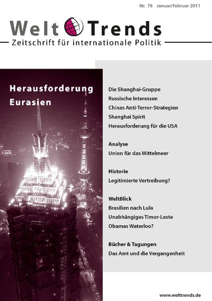 Herausforderung Eurasien (WeltTrends: Zeitschrift für internationale Politik) Law