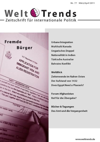 Fremde Bürger (WeltTrends: Zeitschrift für internationale Politik) Law