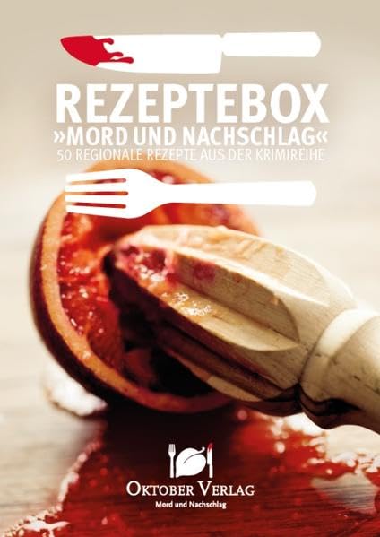 Rezeptebox 'Mord und Nachschlag': 50 regionale Rezepte aus der Krimireihe Contemporary literature Books