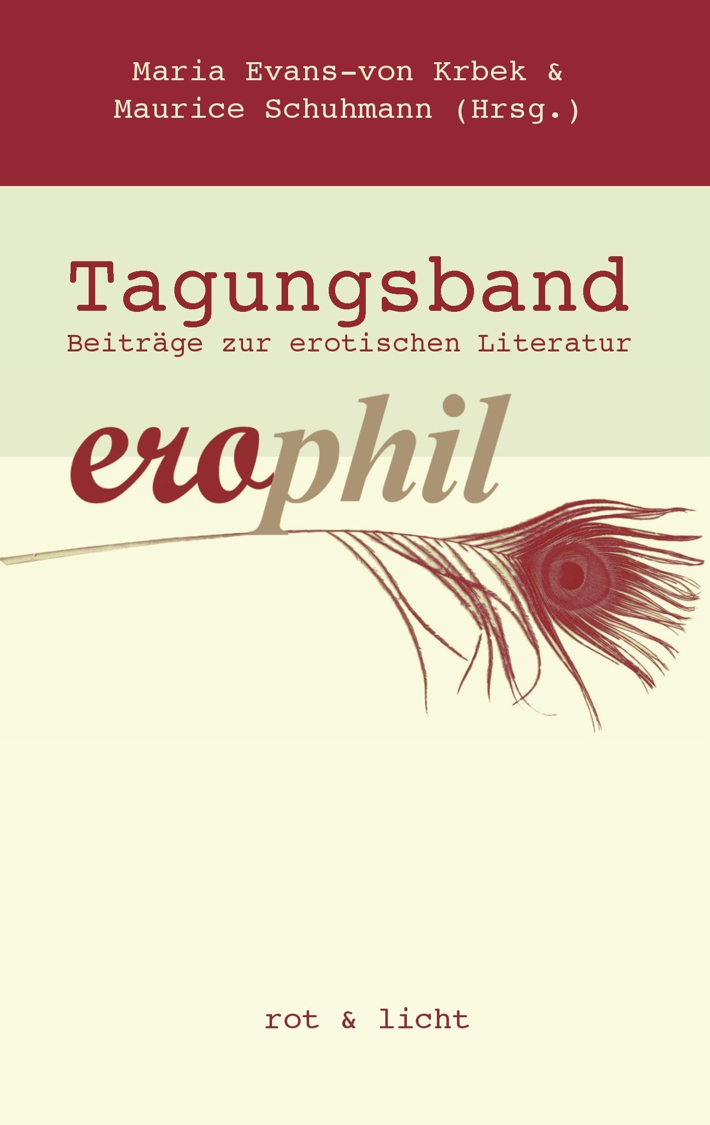 erophil - Tagungsband: Beiträge zur erotischen Literatur Calendars