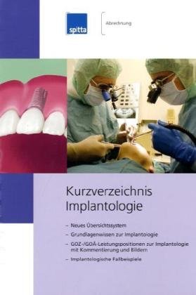Kurzverzeichnis Implantologie Medicine