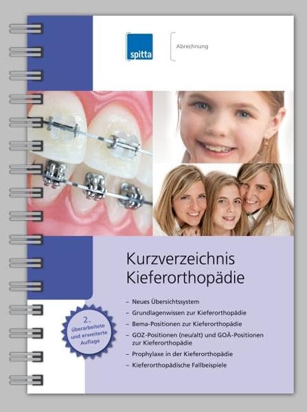 Kurzverzeichnis Kieferorthopädie Medicine