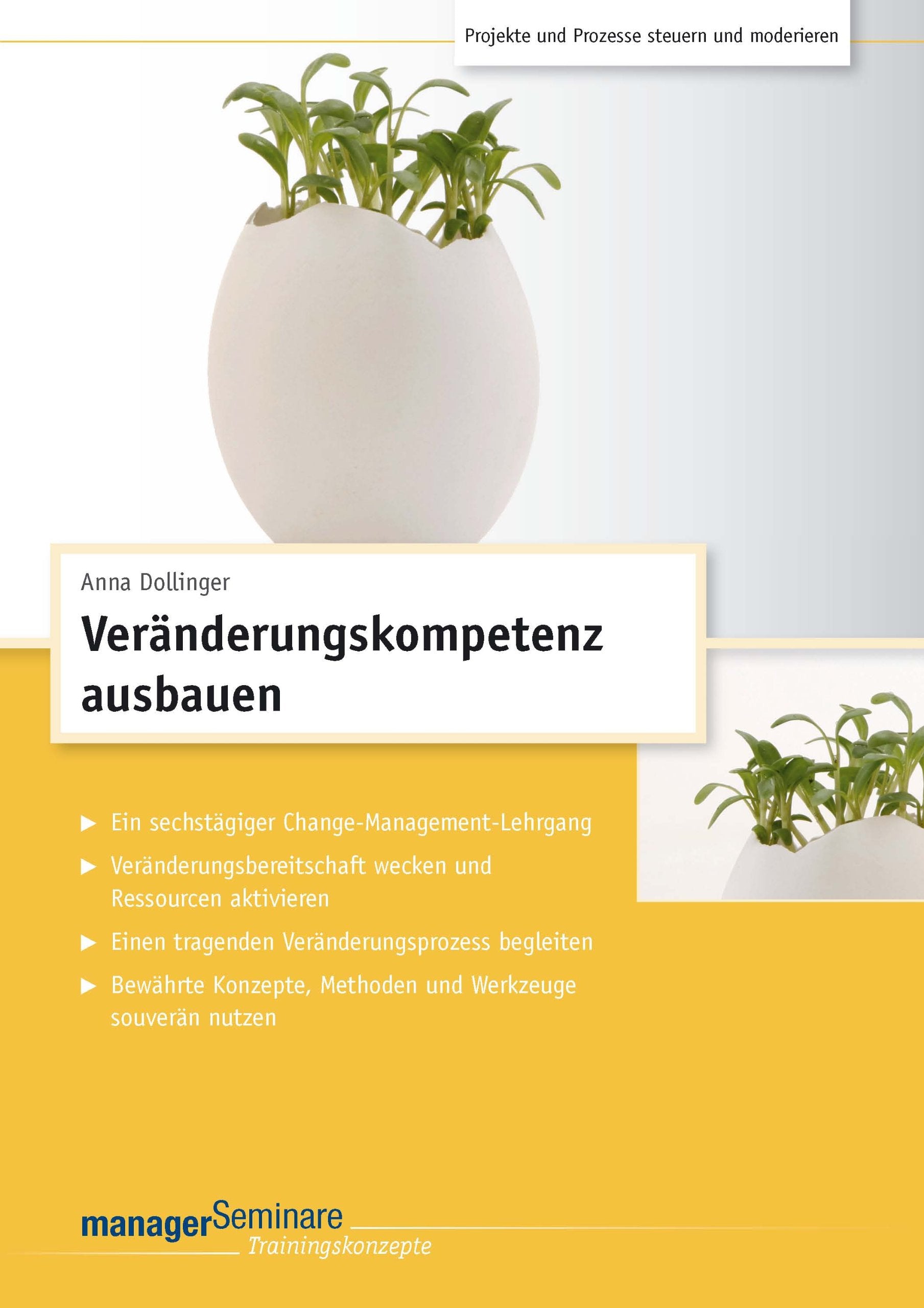 Veränderungskompetenz ausbauen (Trainingskonzept): Sechstägiger Change-Lehrgang. Veränderungsbereitschaft wecken und Ressourcen aktivieren. Einen ... Methoden und Werkzeuge souverän nutzen Business, Finance & Career