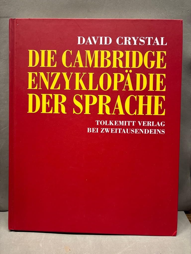 Die Cambridge Enzyklopädie der Sprache General education