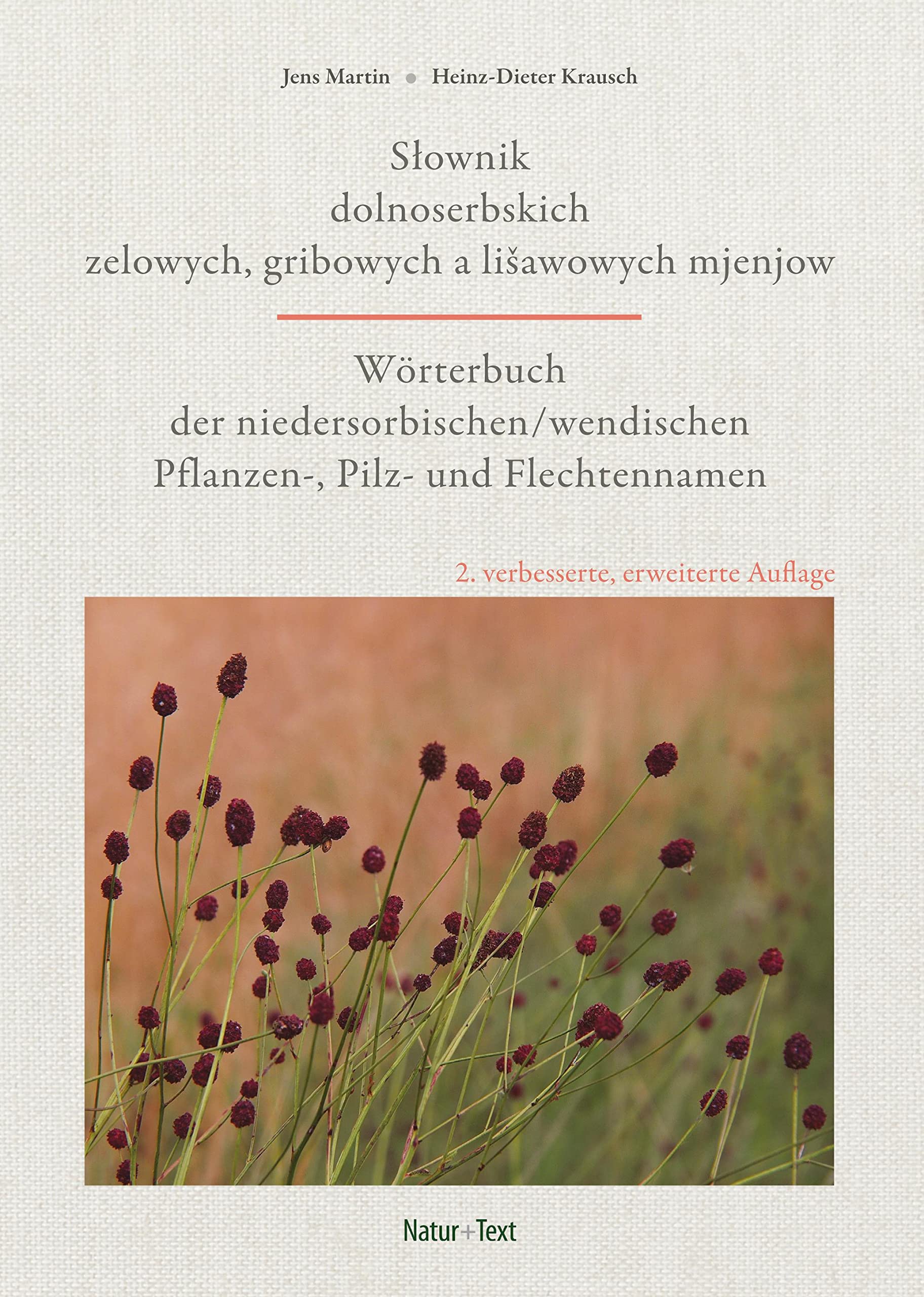 Wörterbuch der niedersorbisch/wendischen Pflanzen-, Pilz- und Flechtennamen book